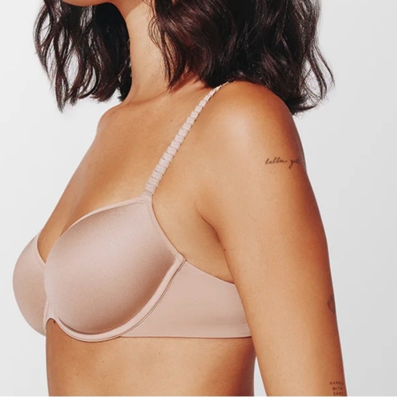 THIRDLOVE 24/7 CLASSIC T-SHIRT BRA TAN 34G - Picture 2 of 7